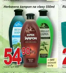 Hruška Herbavera šampon nabídka