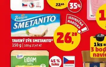 Penny Market Smetanito nabídka