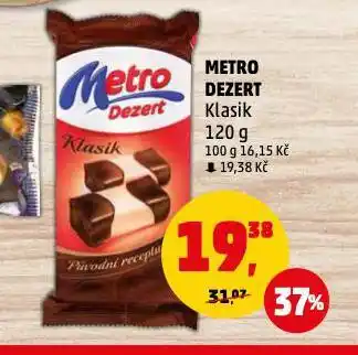 Penny Market Metro dezert nabídka