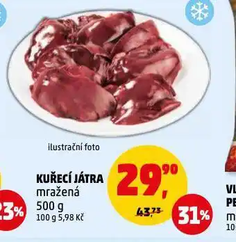 Penny Market Kuřecí játra nabídka