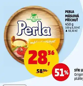 Penny Market Perla máslová příchuť nabídka