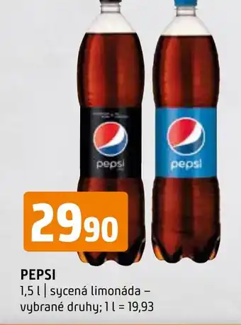 Terno PEPSI 1.5L nabídka