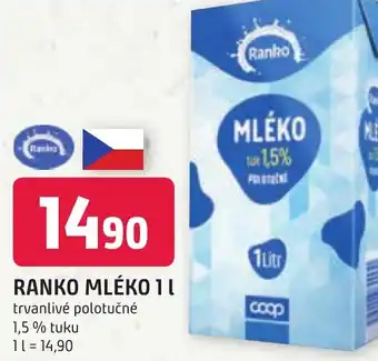 Trefa RANKO MLÉKO 1L nabídka
