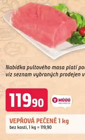 Trefa VEPŘOVÁ PEČENĚ 1 kg nabídka