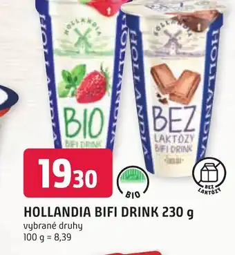 Trefa HOLLANDIA BIFI DRINK 230 g nabídka