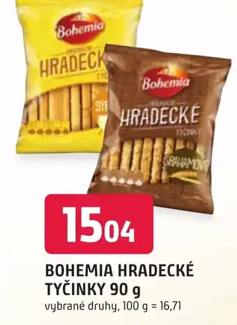 Trefa BOHEMIA HRADECKÉ TYČINKY 90 g nabídka
