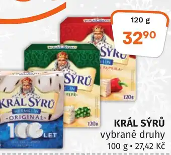 Trefa KRÁL SÝRŮ nabídka