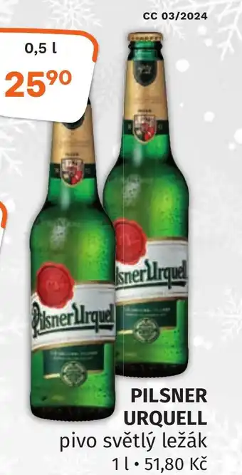 Trefa PILSNER URQUELL nabídka
