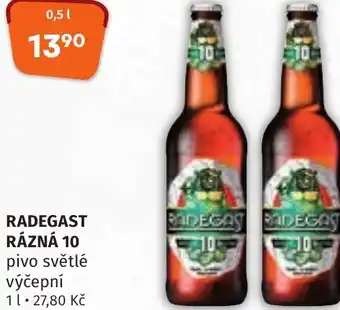 Trefa RADEGAST RÁZNÁ 10 0.5L nabídka