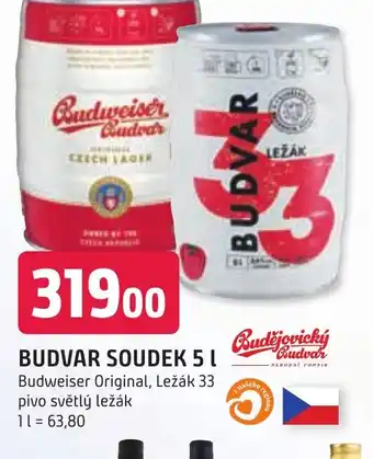 Trefa BUDVAR SOUDEK 5 L nabídka