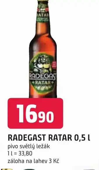 Trefa RADEGAST RATAR 0,5 L nabídka