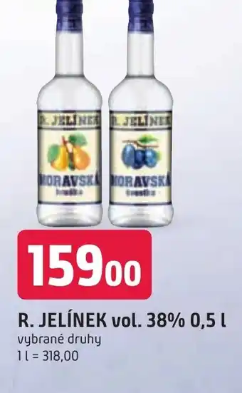 Trefa R. JELÍNEK vol. 38% 0,5L nabídka