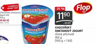 Flop CHOCEŇSKÝ SMETANOVÝ JOGURT nabídka