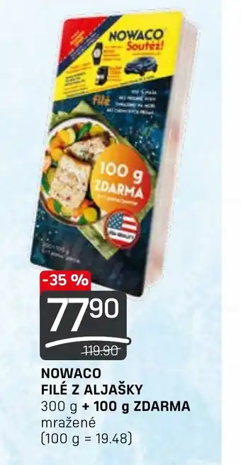 Flop NOWACO FILÉ Z ALJAŠKY 300 g + 100 g ZDARMA nabídka