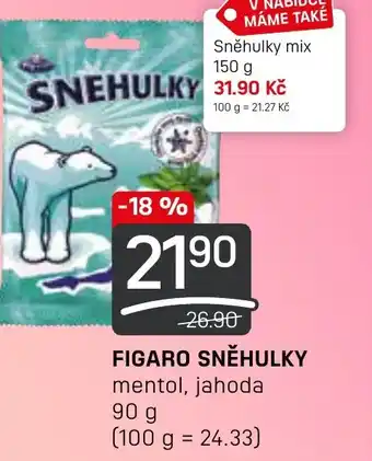 Flop FIGARO SNĚHULKY nabídka