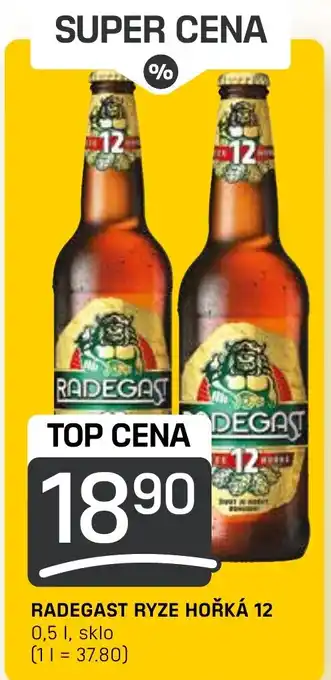 Flop RADEGAST RYZE HOŘKÁ 12 0.5L nabídka