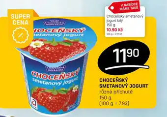 Flop CHOCEŇSKÝ SMETANOVÝ JOGURT nabídka