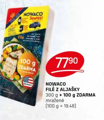 Flop NOWACO FILÉ Z ALJAŠKY 300 g + 100 g ZDARMA nabídka