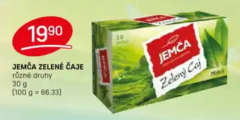 Flop JEMČA ZELENÉ ČAJE nabídka