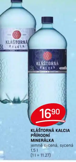 Flop KLÁŠTORNÁ KALCIA PŘÍRODNÍ MINERÁLKA 1.5L nabídka