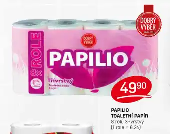 Flop PAPILIO TOALETNÍ PAPÍR nabídka
