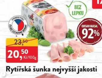 MP Krásno Rytířská šunka nejvyšší jakosti nabídka