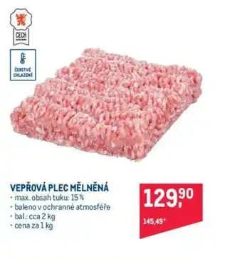 Makro VEPŘOVÁ PLEC MĚLNĚNÁ nabídka