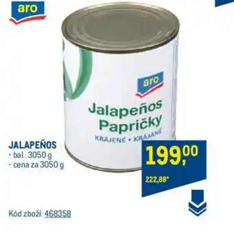 Makro JALAPEÑOS nabídka