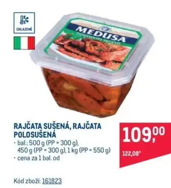 Makro RAJČATA SUŠENÁ, RAJČATA POLOSUŠENÁ nabídka