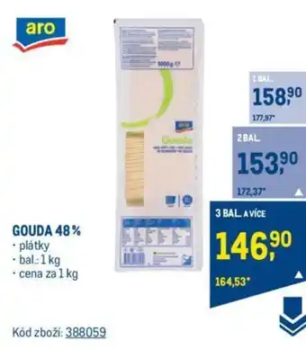 Makro GOUDA 48% nabídka