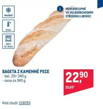 Makro BAGETA Z KAMENNÉ PECE nabídka