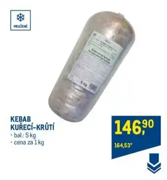 Makro KEBAB KUŘECÍ-KRŮTÍ nabídka
