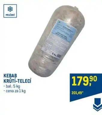 Makro KEBAB KRŮTÍ-TELECÍ nabídka