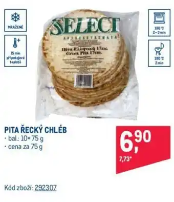 Makro PITA ŘECKÝ CHLÉB nabídka