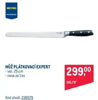 Makro NŮŽ PLÁTKOVACÍ EXPERT nabídka