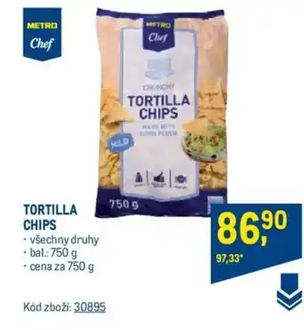 Makro TORTILLA CHIPS nabídka