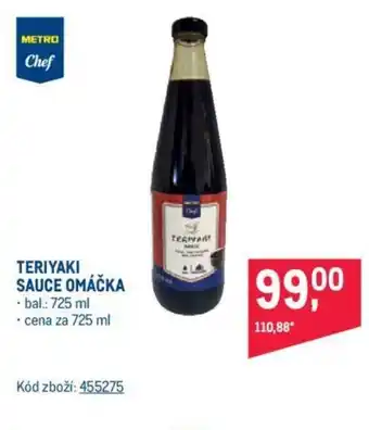 Makro TERIYAKI SAUCE OMÁČKA nabídka