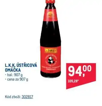 L.K.K. ÚSTŘICOVÁ OMÁČKA