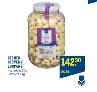 Makro ČESNEK ČERVENÝ LOUPANÝ nabídka