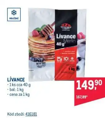 Makro LÍVANCE nabídka
