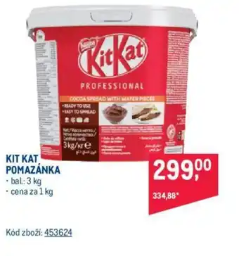 Makro KIT KAT POMAZÁNKA nabídka