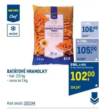 Makro BATÁTOVÉ HRANOLKY nabídka