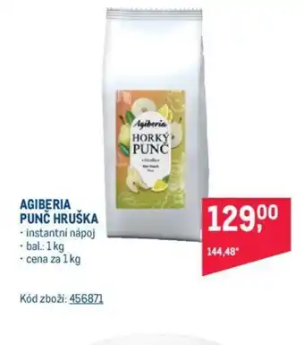 Makro AGIBERIA PUNČ HRUŠKA nabídka