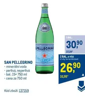 Makro SAN PELLEGRINO nabídka