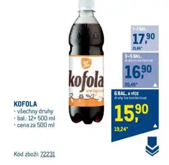 Makro KOFOLA nabídka