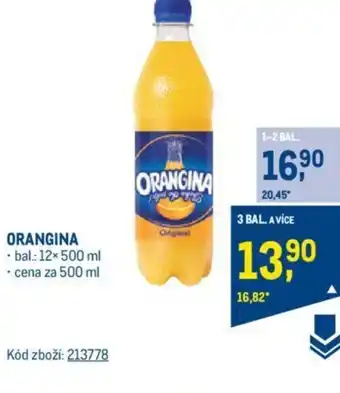 Makro ORANGINA nabídka