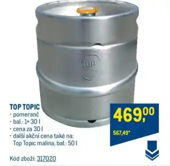 Makro TOP TOPIC nabídka