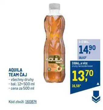 Makro AQUILA TEAM ČAJ nabídka