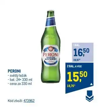 Makro PERONI nabídka