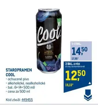 Makro STAROPRAMEN COOL nabídka